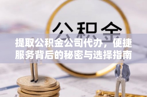 道滘提取公积金公司代办，便捷服务背后的秘密与选择指南