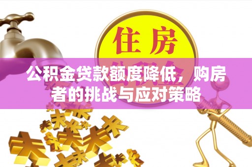 道滘公积金贷款额度降低，购房者的挑战与应对策略