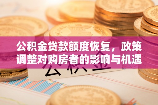 道滘公积金贷款额度恢复，政策调整对购房者的影响与机遇