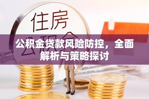 道滘公积金贷款风险防控，全面解析与策略探讨