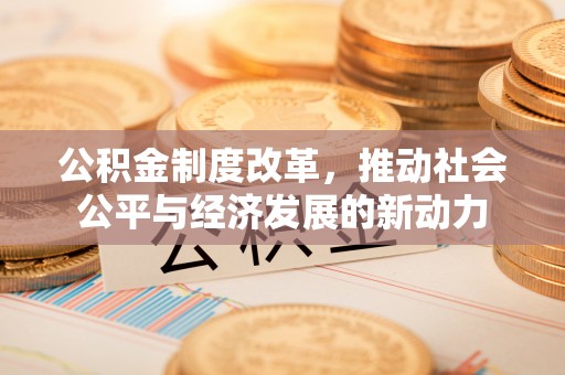 道滘公积金制度改革，推动社会公平与经济发展的新动力