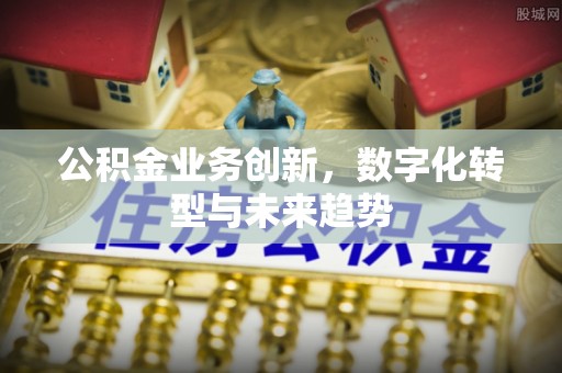 道滘公积金业务创新，数字化转型与未来趋势