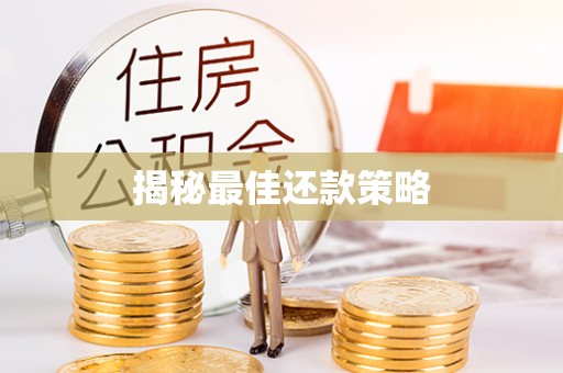 道滘揭秘最佳还款策略