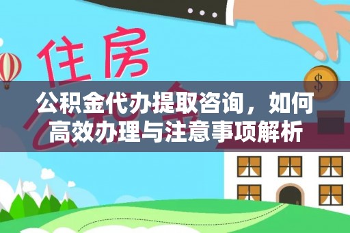 道滘公积金代办提取咨询，如何高效办理与注意事项解析